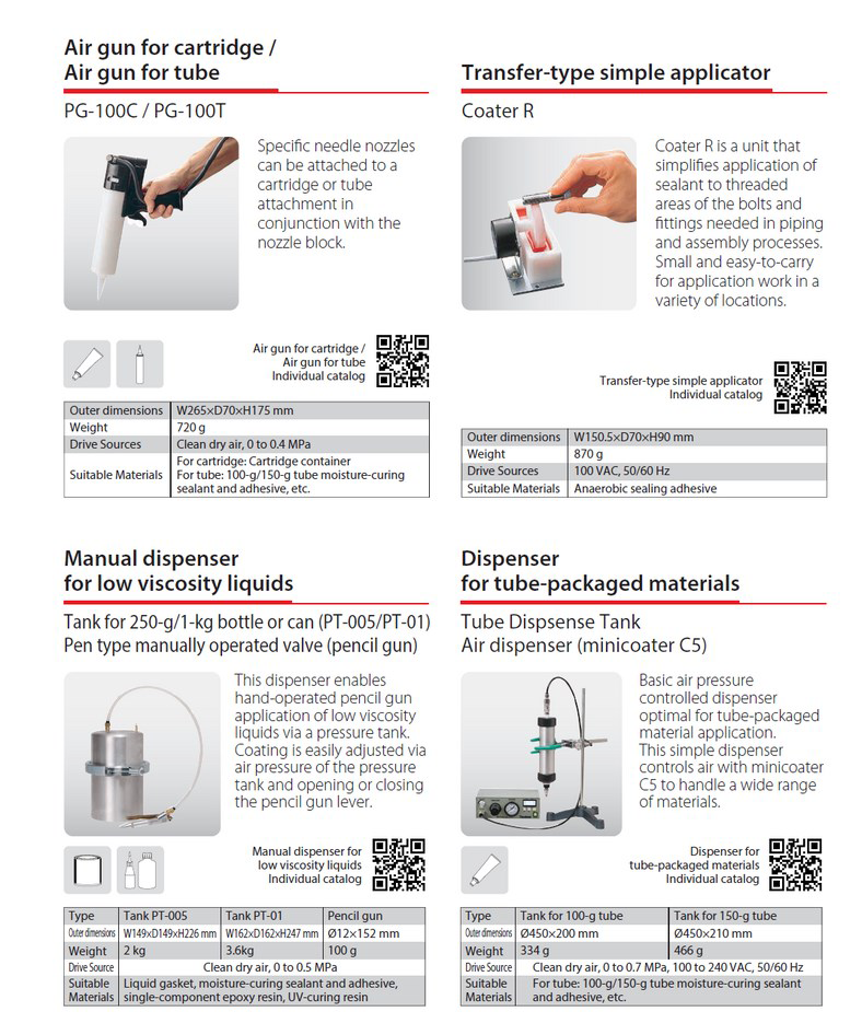 Application Equipment - ThreeBond Vietnam
